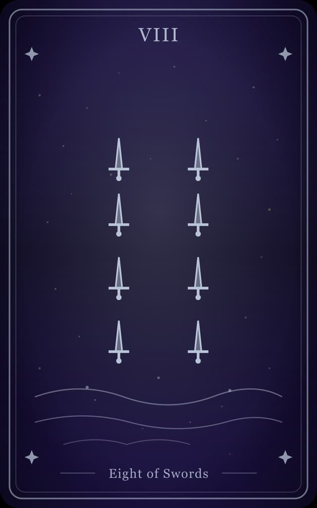Eight of Swords Tarot Card Meaning: Unlock Your Mind and Break Free