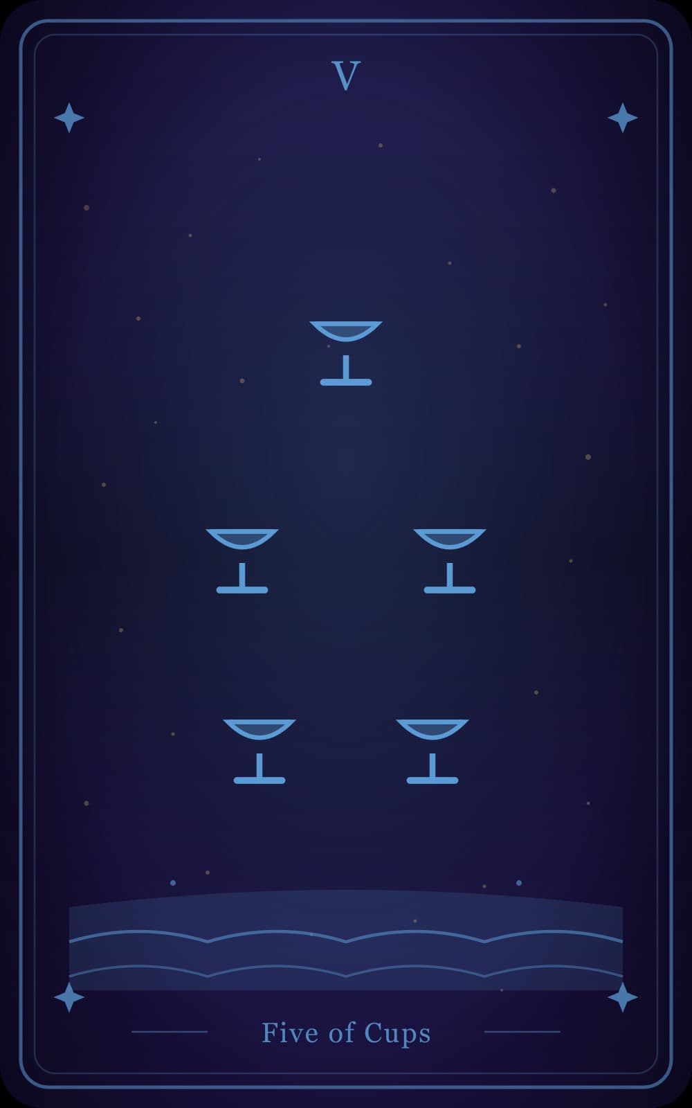 Five of Cups