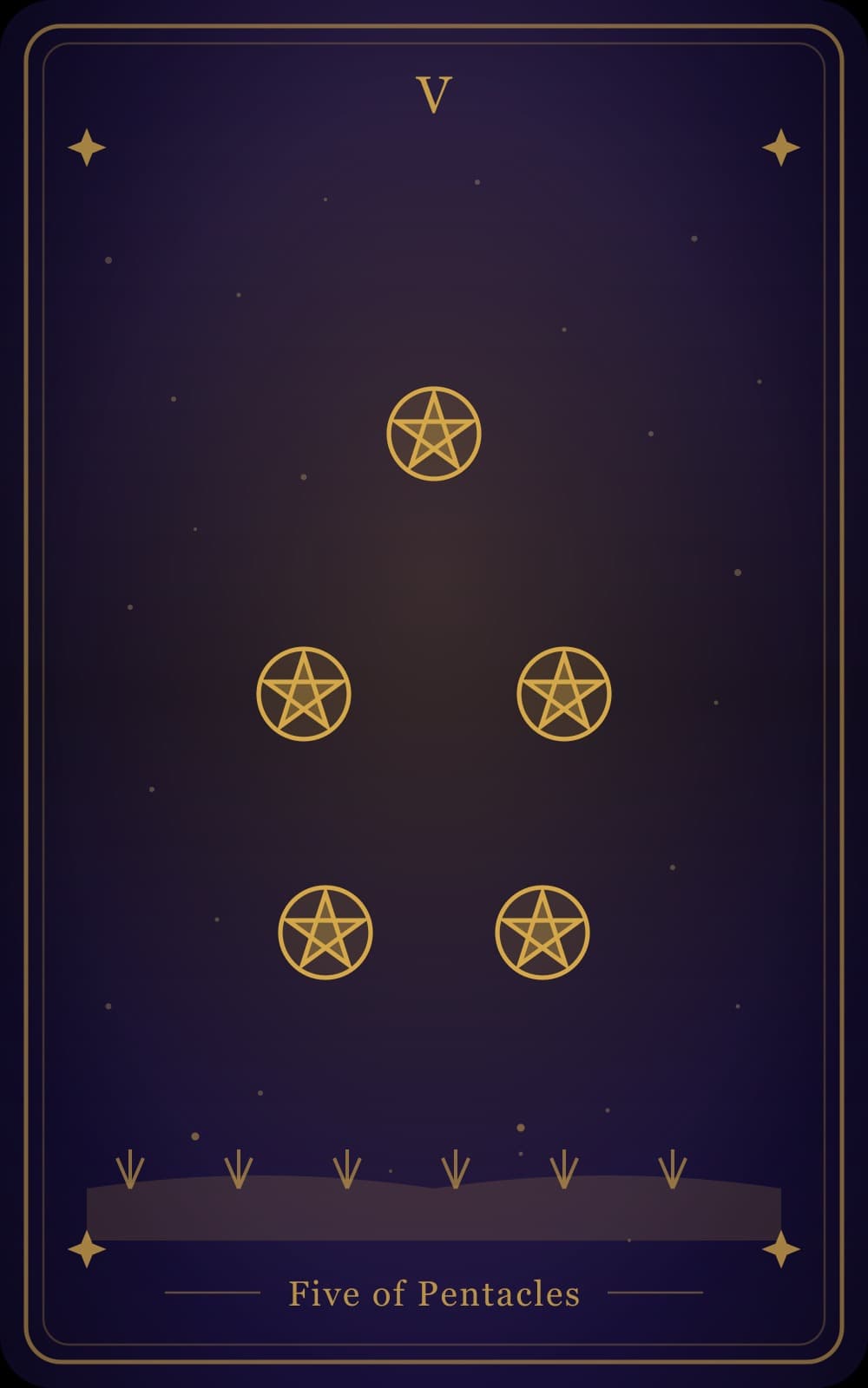 Five of Pentacles