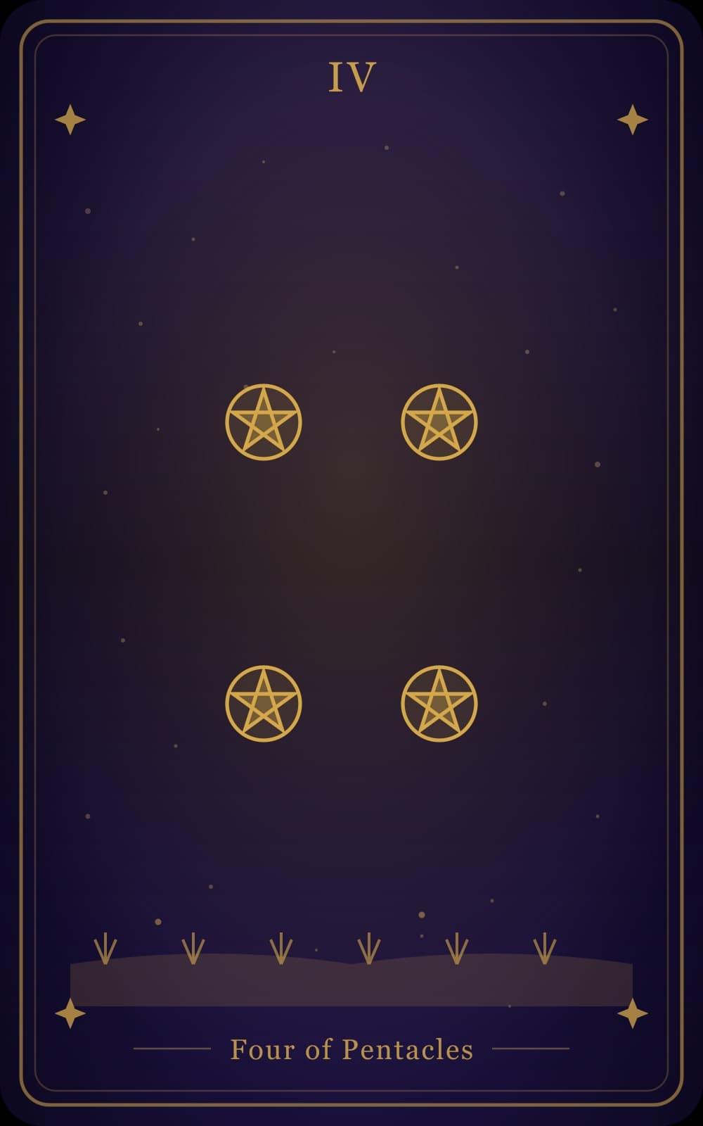 Four of Pentacles