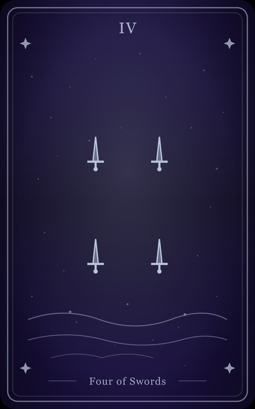 Four of Swords
