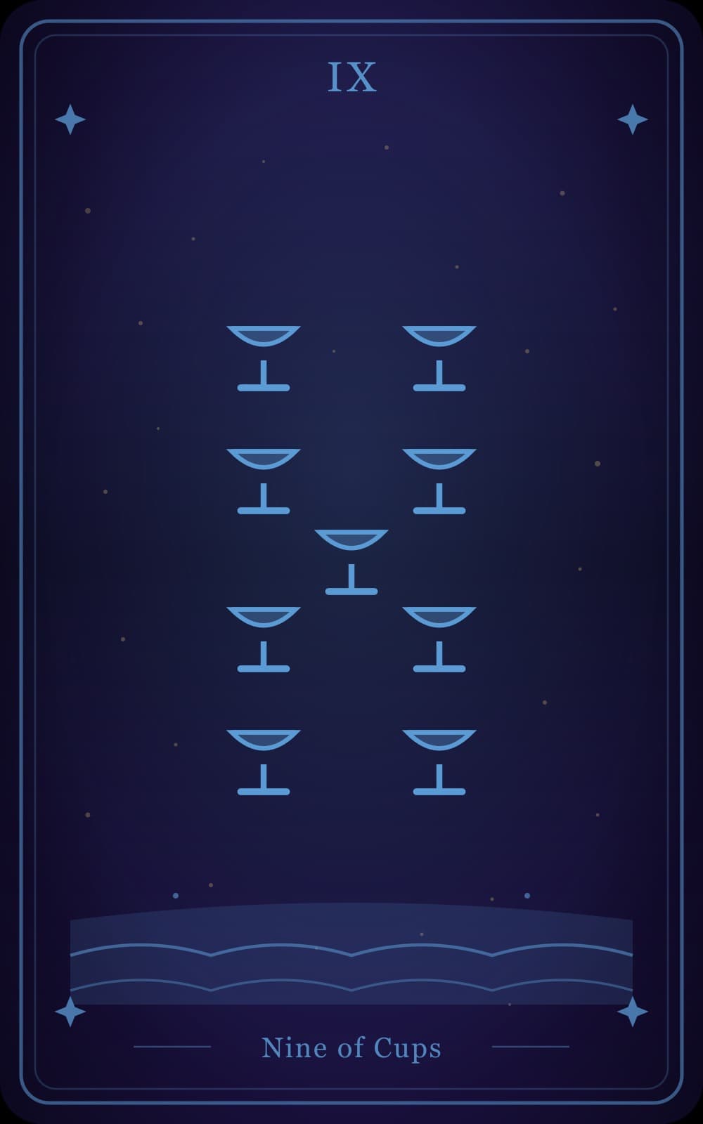 Nine of Cups