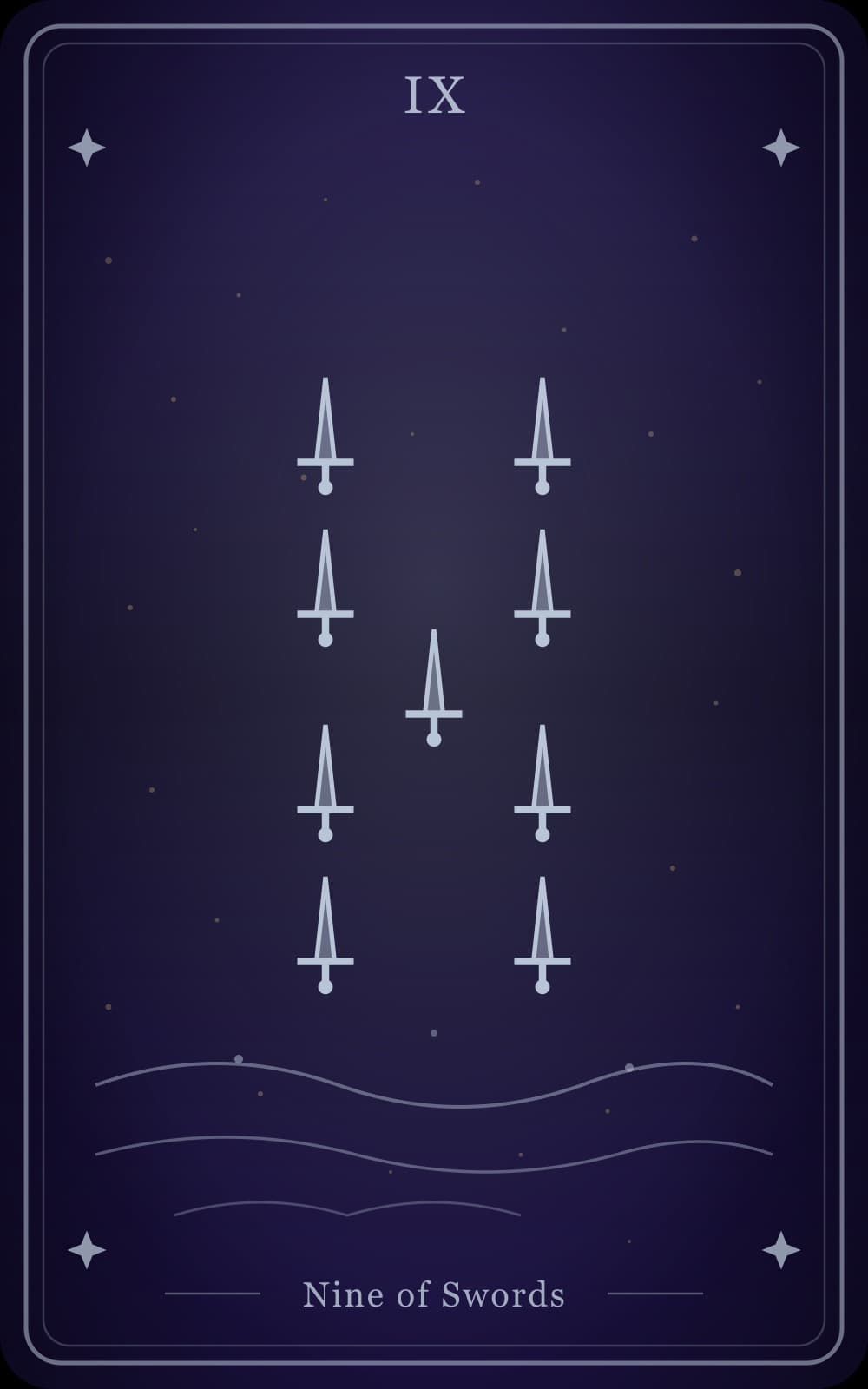 Nine of Swords