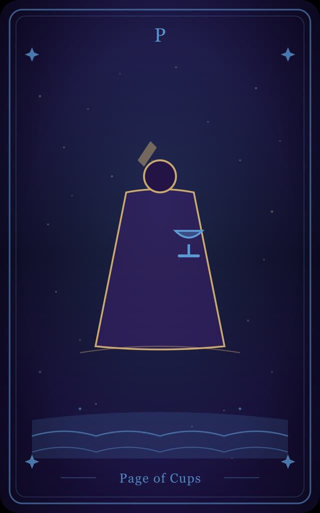 Page of Cups Tarot Card Meaning: Upright, Reversed & Love