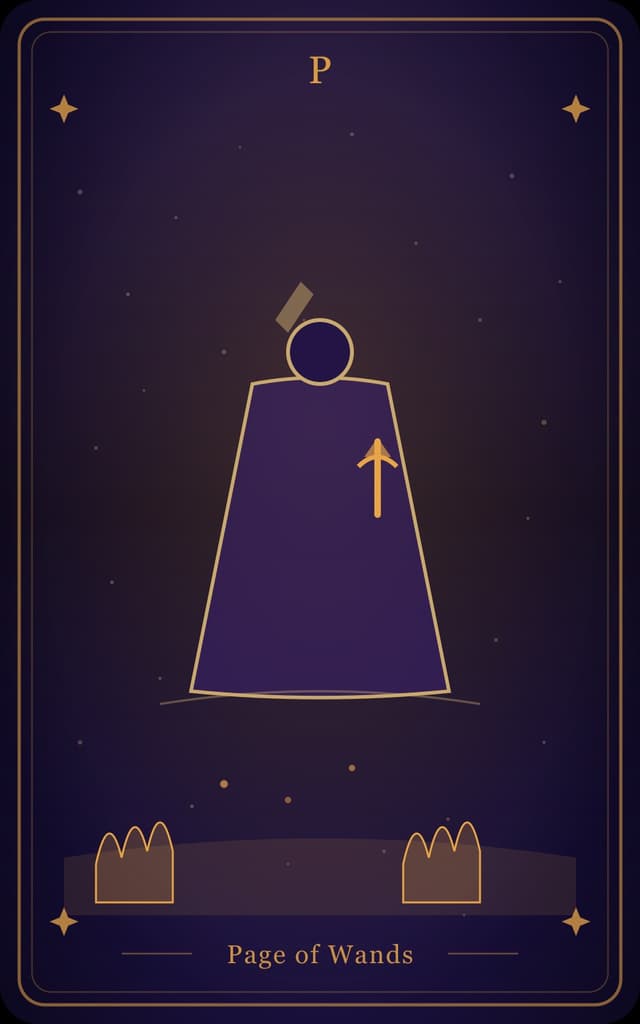 Page of Wands Tarot Card Meaning: Upright, Reversed & Love