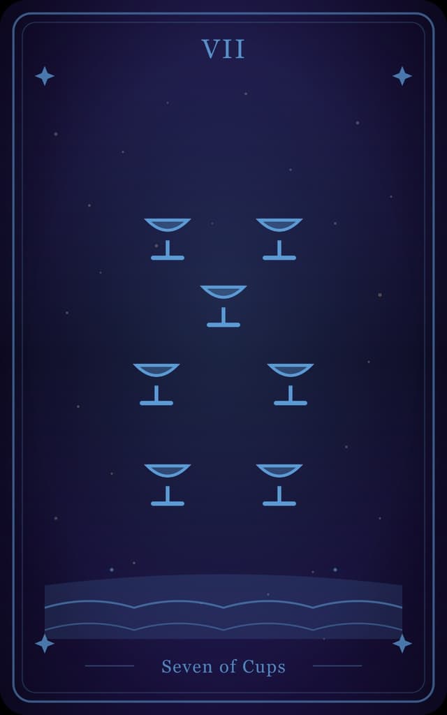 Seven of Cups Tarot Card Meaning: Unraveling Illusions and Choices