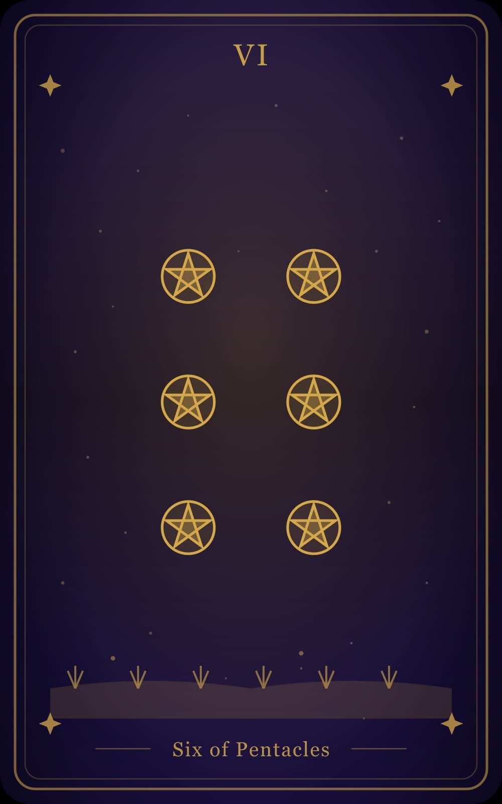 Six of Pentacles