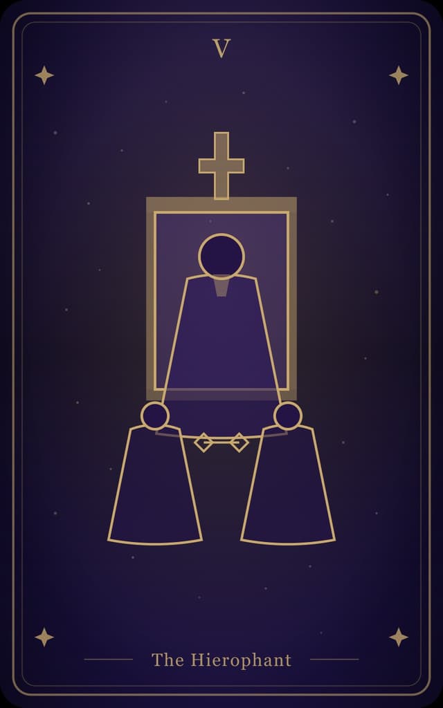 The Hierophant Tarot Card Meaning: Tradition, Guidance & Spiritual Wisdom