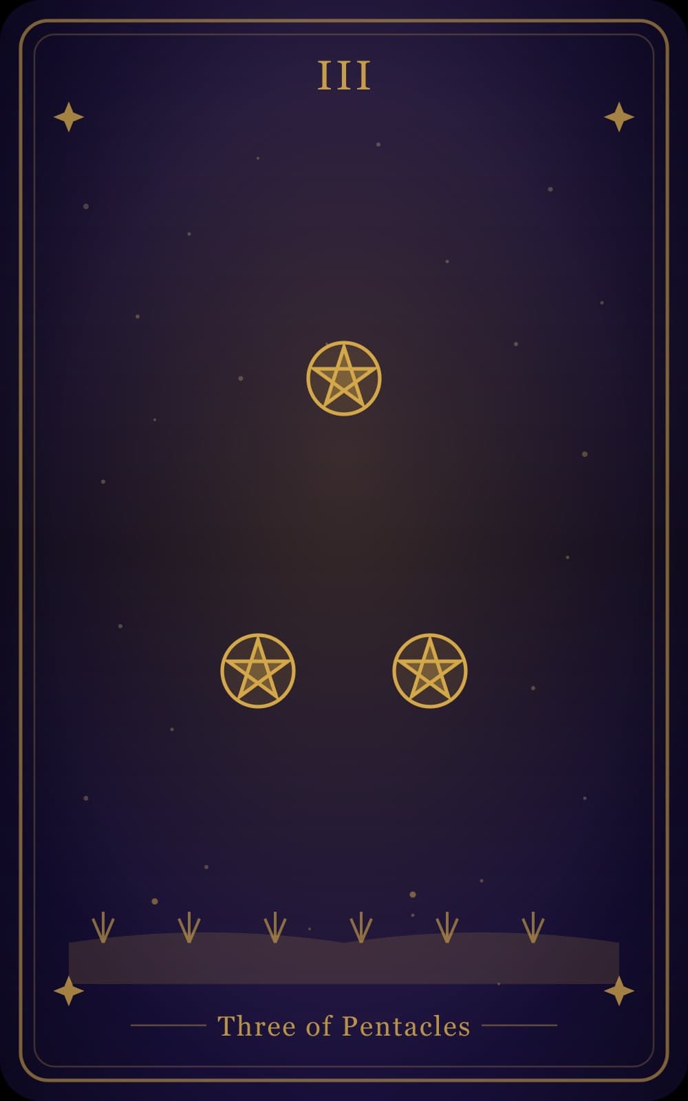 Three of Pentacles