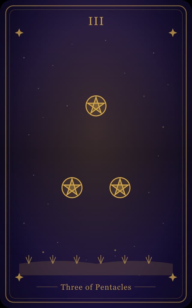 Three of Pentacles Tarot Card Meaning: Collaboration, Skill, and Recognition