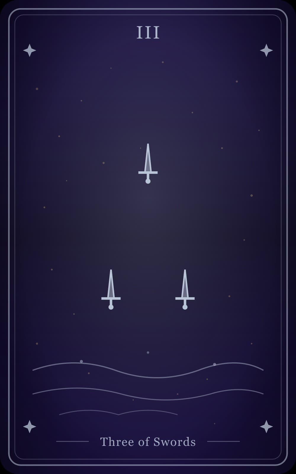 Three of Swords