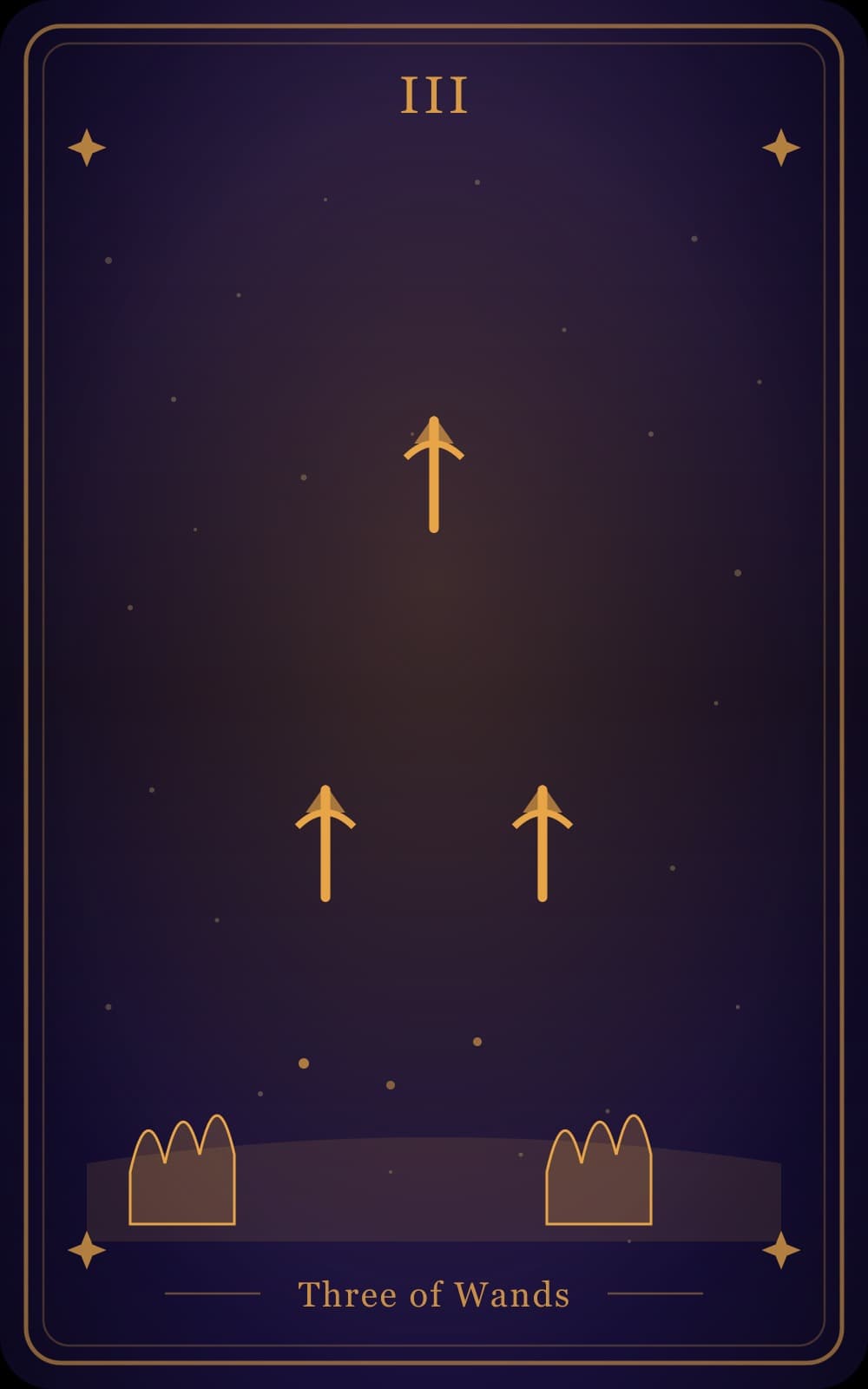 Three of Wands